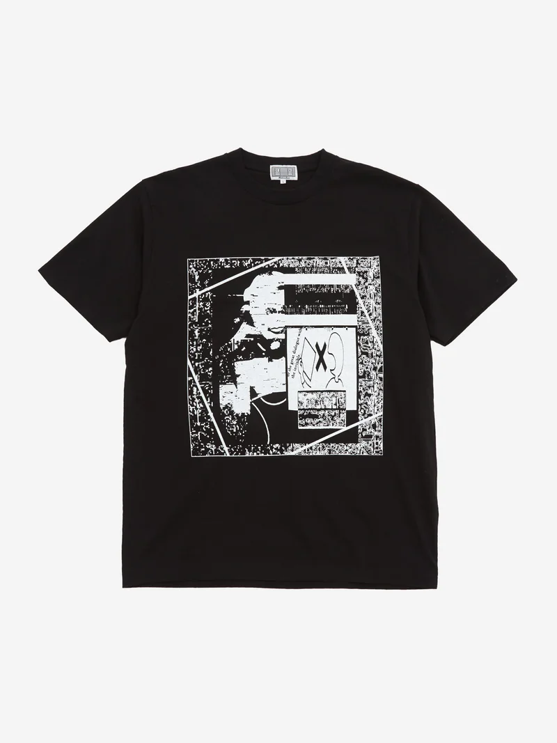 Image of C.E Cav Empt MD Whisper Network T-Shirt - Black
