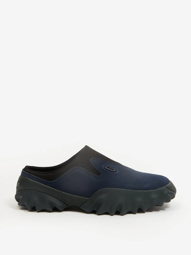 Image of Brain Dead x Oakley Factory Team Suede Chop Saw Mule - Navy/Black