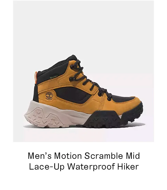 Men's Motion Scramble Mid Lace-up Waterproof Hiker