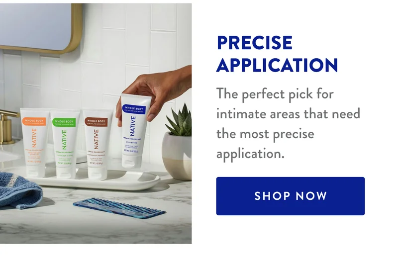 PRECISE APPLICATION | The perfect pick for intimate areas that need the most precise application. | SHOP NOW