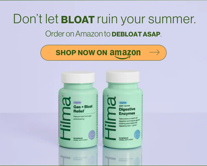 Don't let bloat ruin your summer. Order on Amazon to Debloat ASAP. Shop now on Amazon.