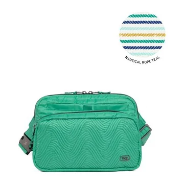 Lug Classic Quilted Belt Bag Crossbody - Double Back