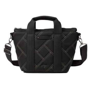 Lug Matte Luxe Crossbody with Tote Handles - Dory Medium