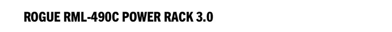 Rogue RML-490C Power Rack 3.0