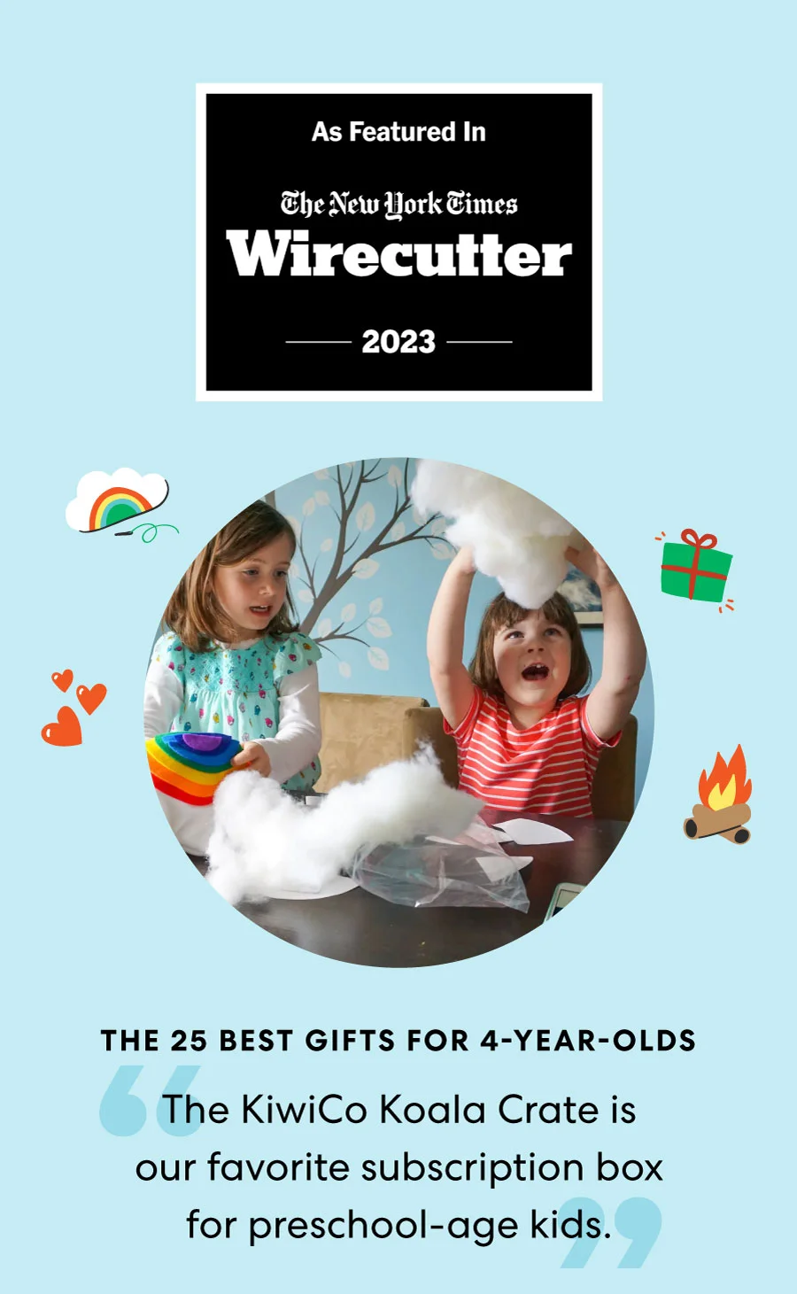 As featured in The New York Times: Wirecutter