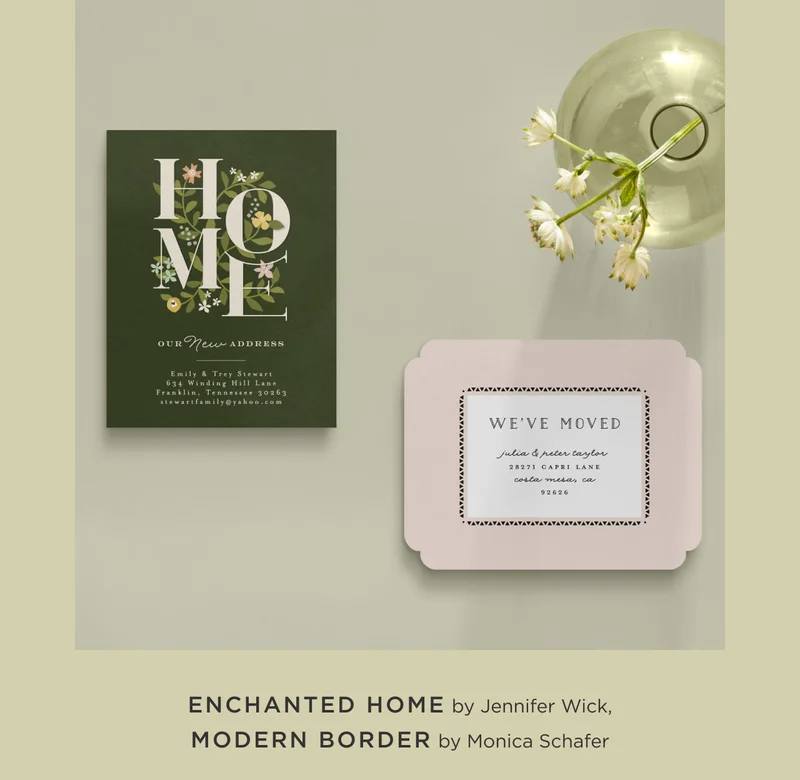 Enchanted Home & Modern Border