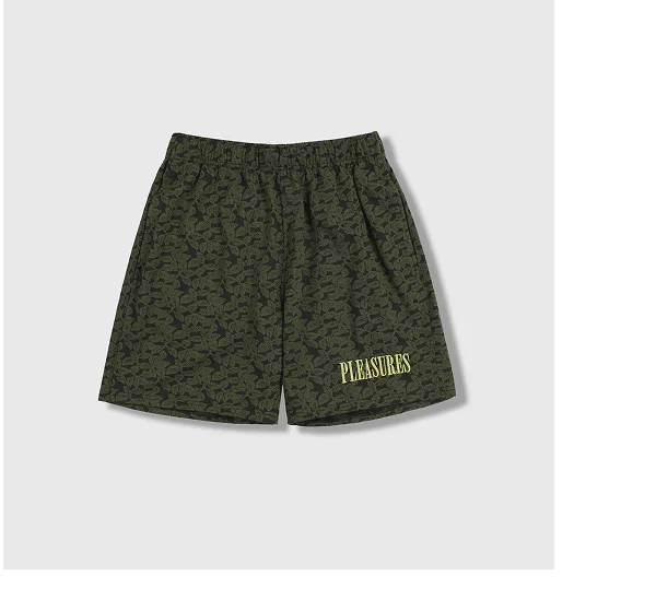 LEAF JACQUARD SHORTS