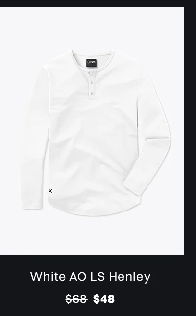 White AO LS Henley
