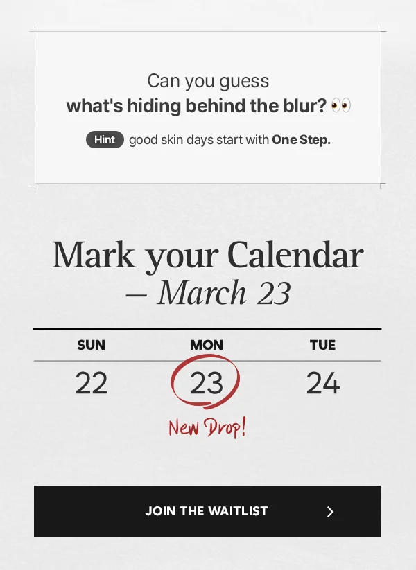Join the Waitlist!