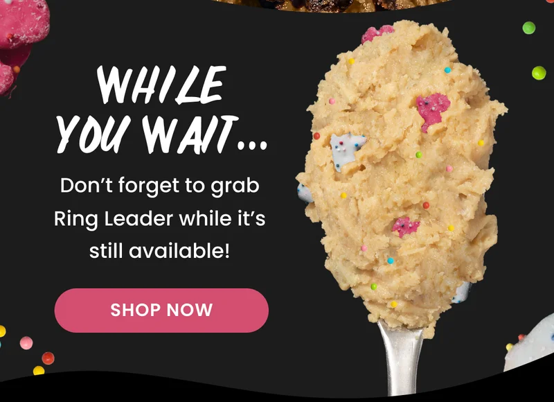 Edible Frosted Animal Cookie Cookie Dough