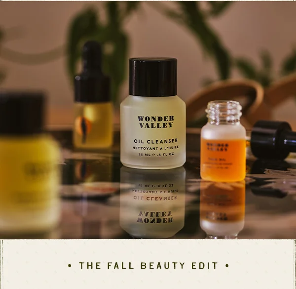 the fall beauty edit