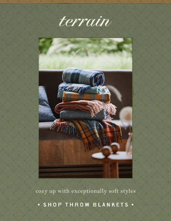 Shop throw blankets