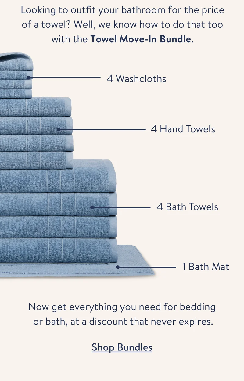 Towel Move-In Bundle