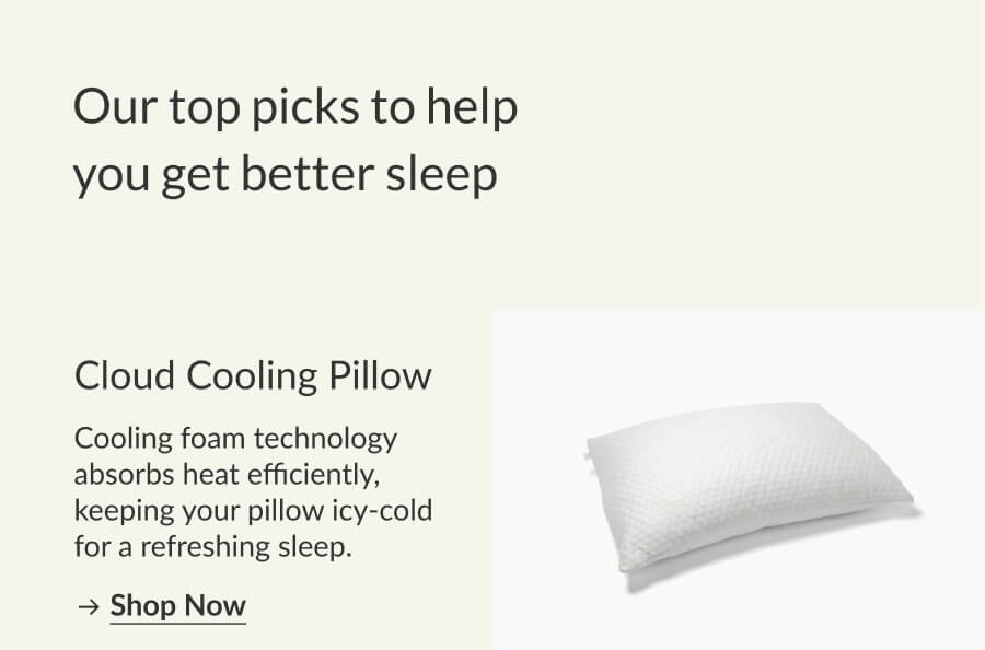 Cloud Cooling Pillow - Shop Now