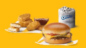 Get a Meal Deal and add more to your order, like a Cheeseburger.