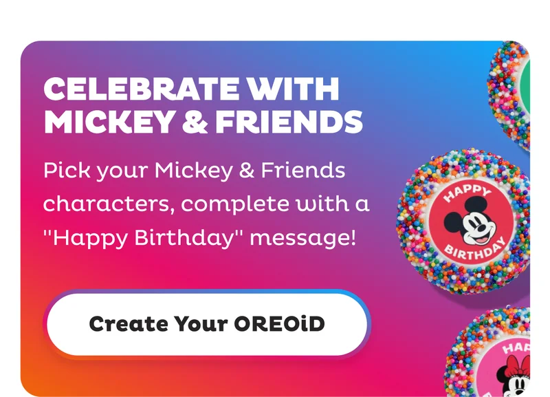 SShop OREO Cookies With Mickey & Friends