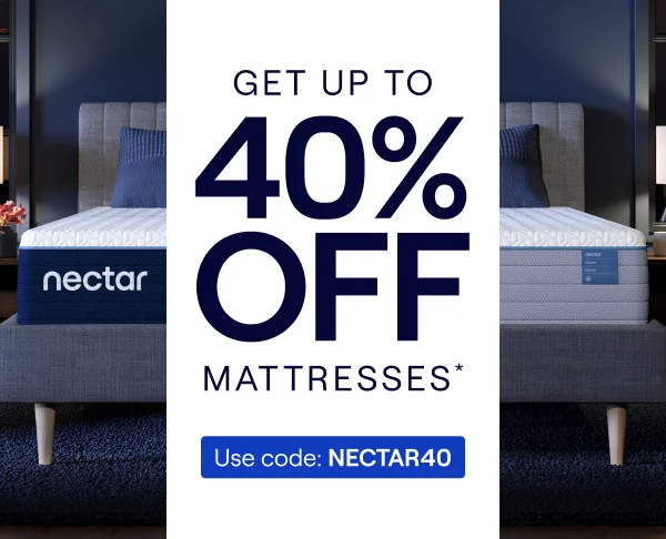 Up to 40% Off Nectar Mattresses*