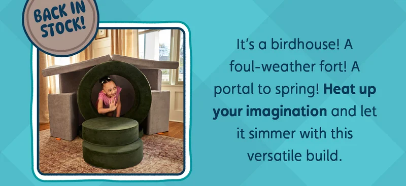 It’s a birdhouse! A foul-weather fort! A portal to spring! Heat up your imagination and let it simmer with this versatile build.