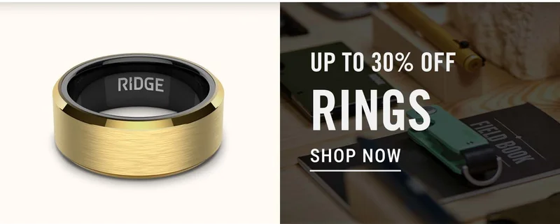 Shop Up to 30% Off All Rings