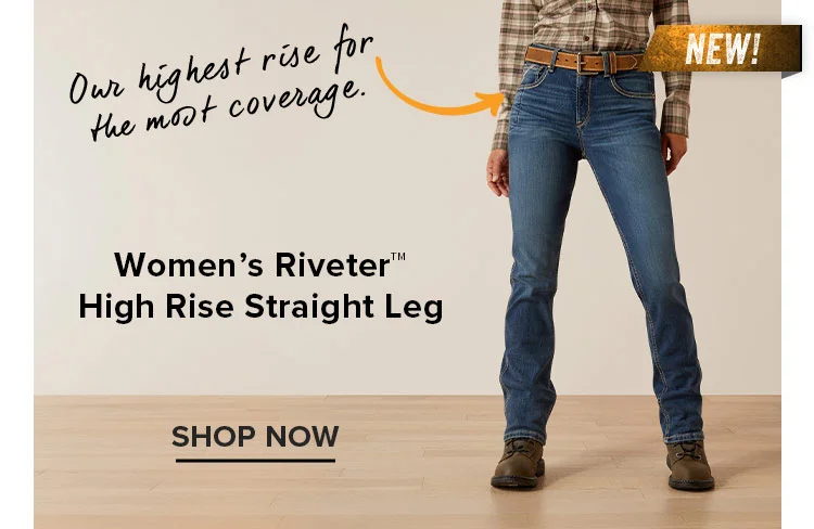 Women’s Riveter™ High Rise Straight Leg | SHOP NOW