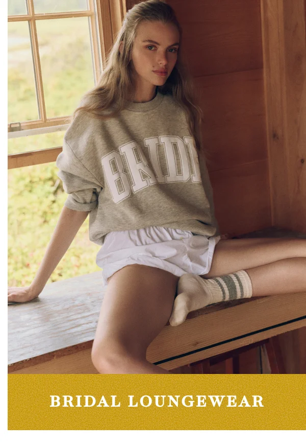 bridal loungewear