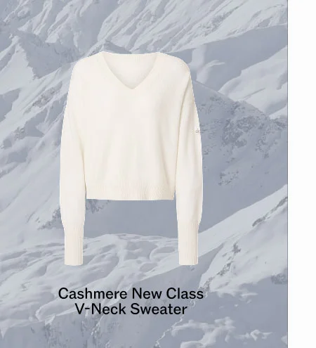 CASHMERE NEW CLASS V-NECK SWEATER