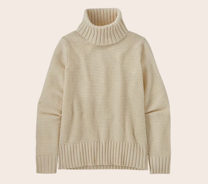 W’s Recycled Cashmere Turtleneck