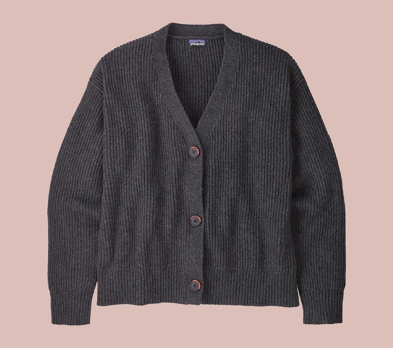 W’s Recycled Wool-Blend Cardigan