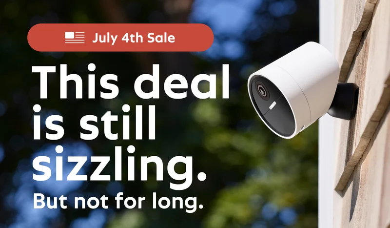This July 4th Sale is still sizzling. But not for long