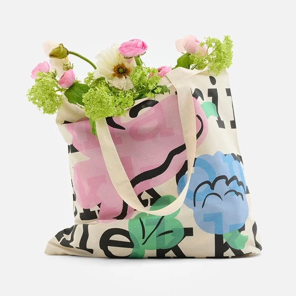 Free logo tote with purchases $150+