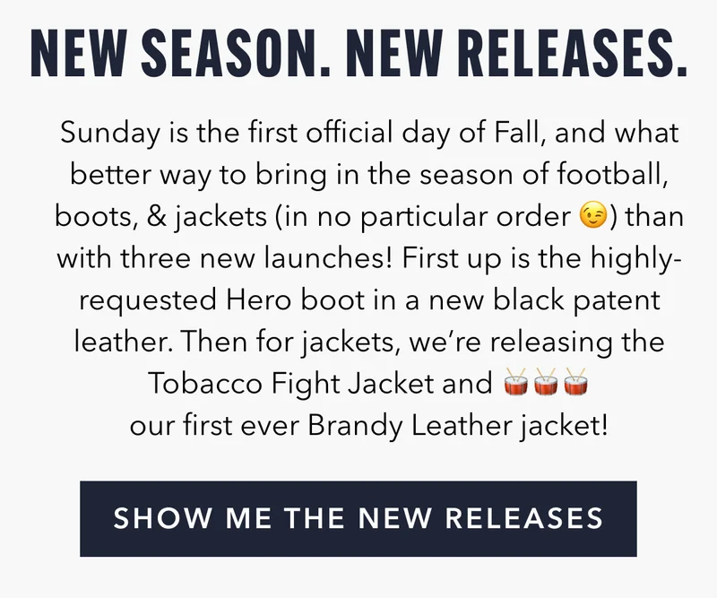 New Season. New Releases.