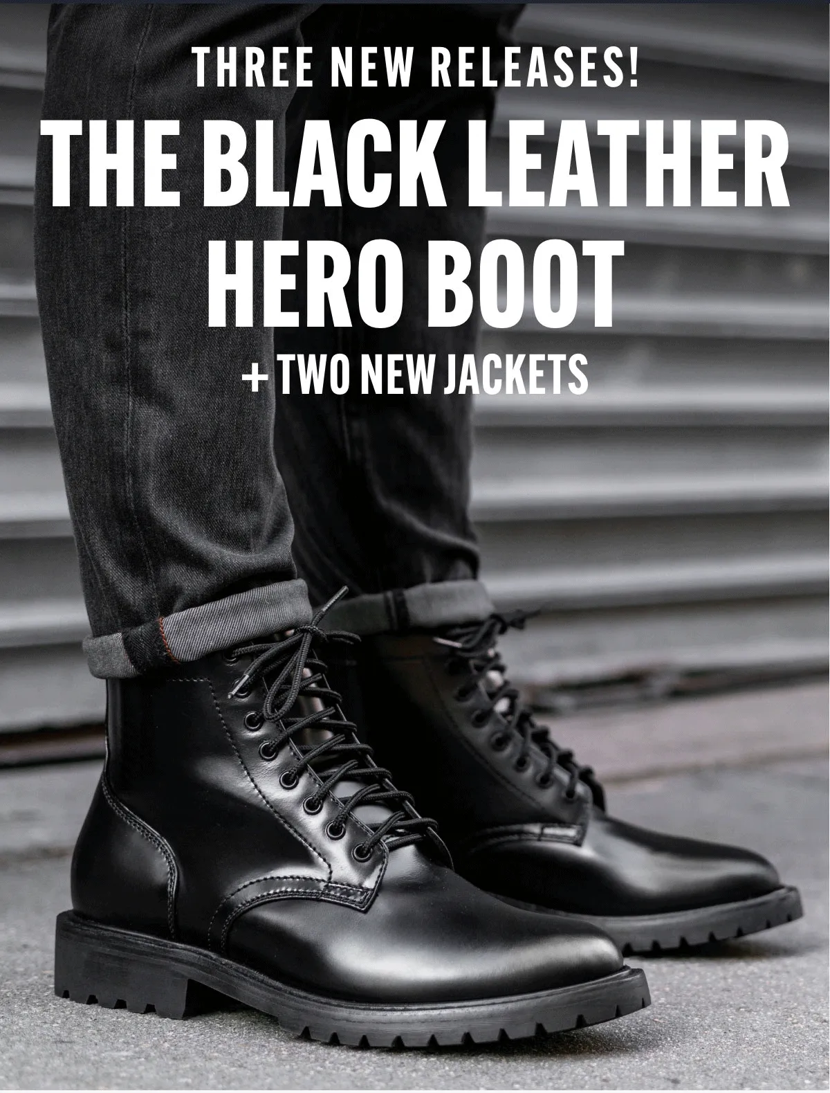 The Black Leather Hero + New Jackets