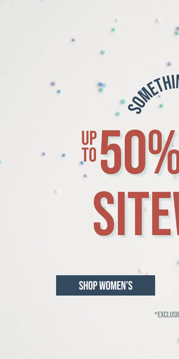 Something Sweet Up to 50% off Sitewide Shop Women's