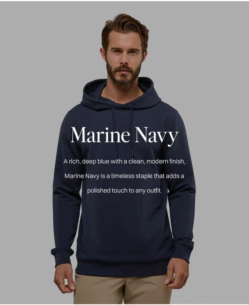 Marine Navy - A rich, deep blue with a clean modern finish.