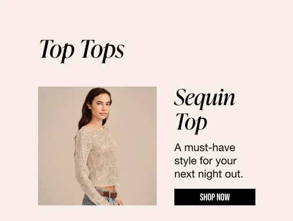 Sequin Top Shop Now