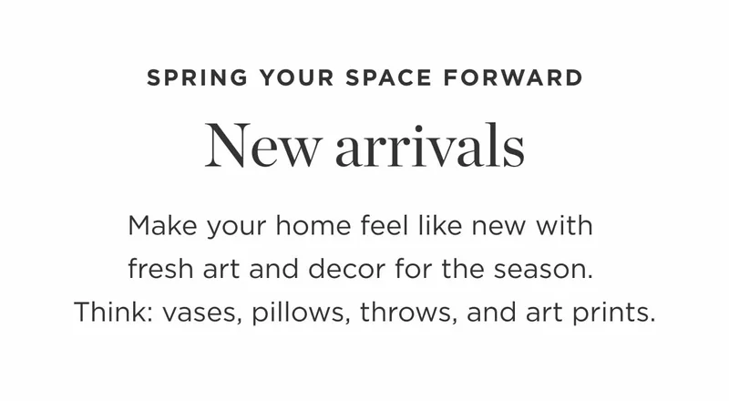 New Arrivals