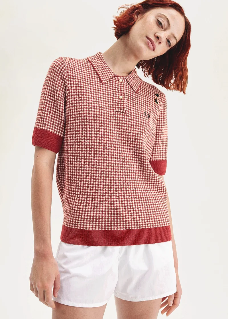 Fred Perry Amy Winehouse Knitted Shirt