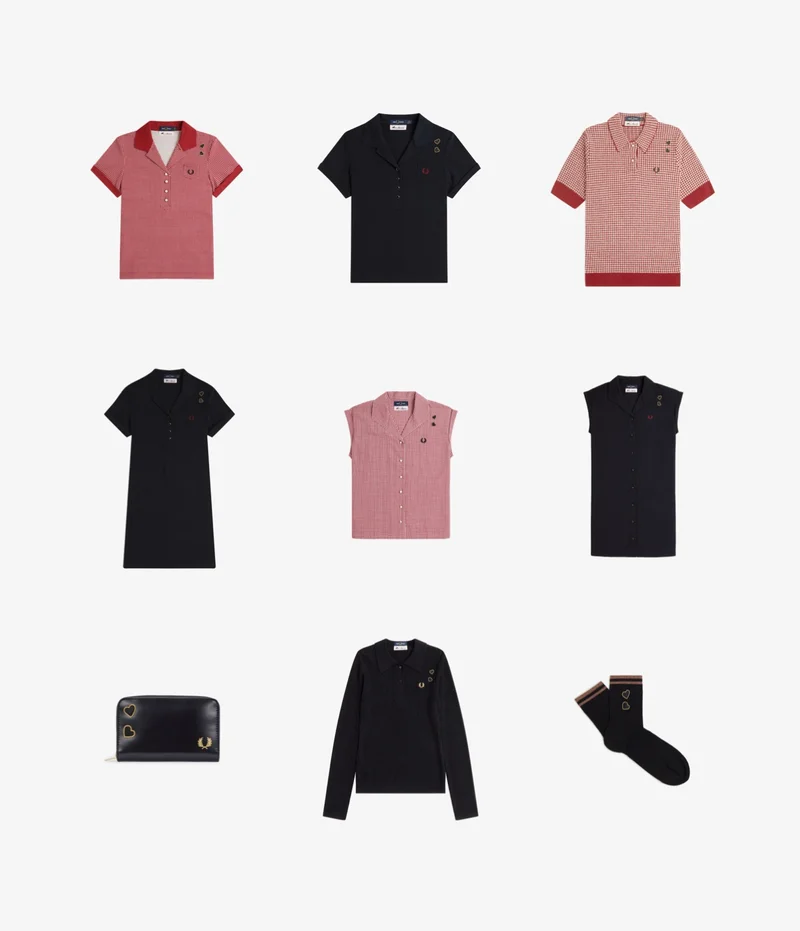 Fred Perry Amy Winehouse Grid