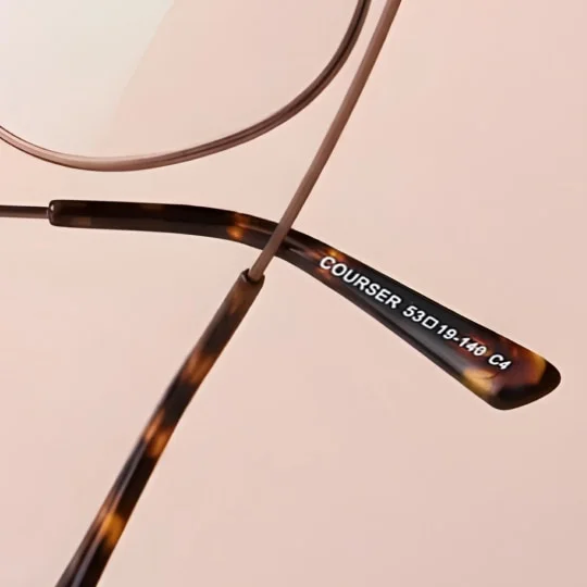 Metal Frame with Acetate Accents: Combines durable, corrosion-resistant metal with luxurious acetate temple tips.​