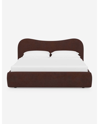Gladys Platform Bed by Sarah Sherman Samuel-Citronella Velvet / Queen