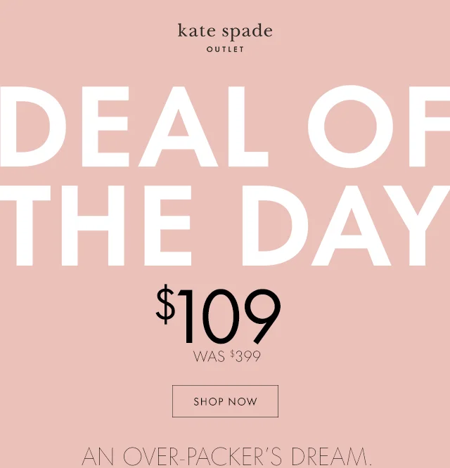 DEAL OF THE DAY