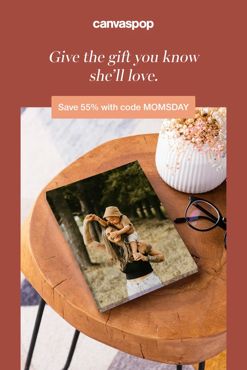 Give the gift you know she'll love.