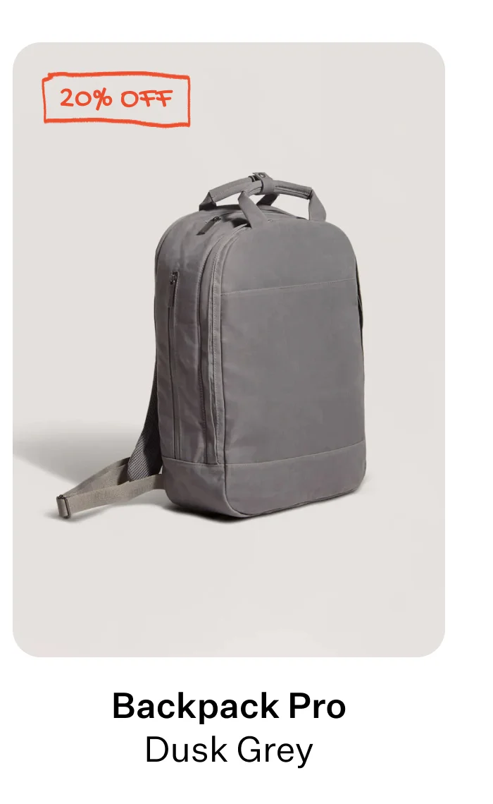 Backpack Pro - Dusk Grey