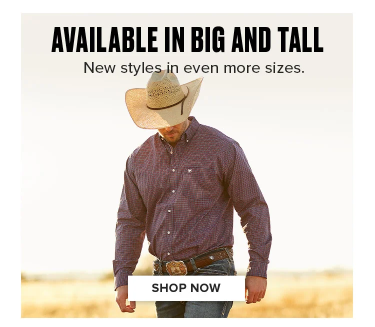 AVAILABLE IN BIG AND TALL | SHOP NOW
