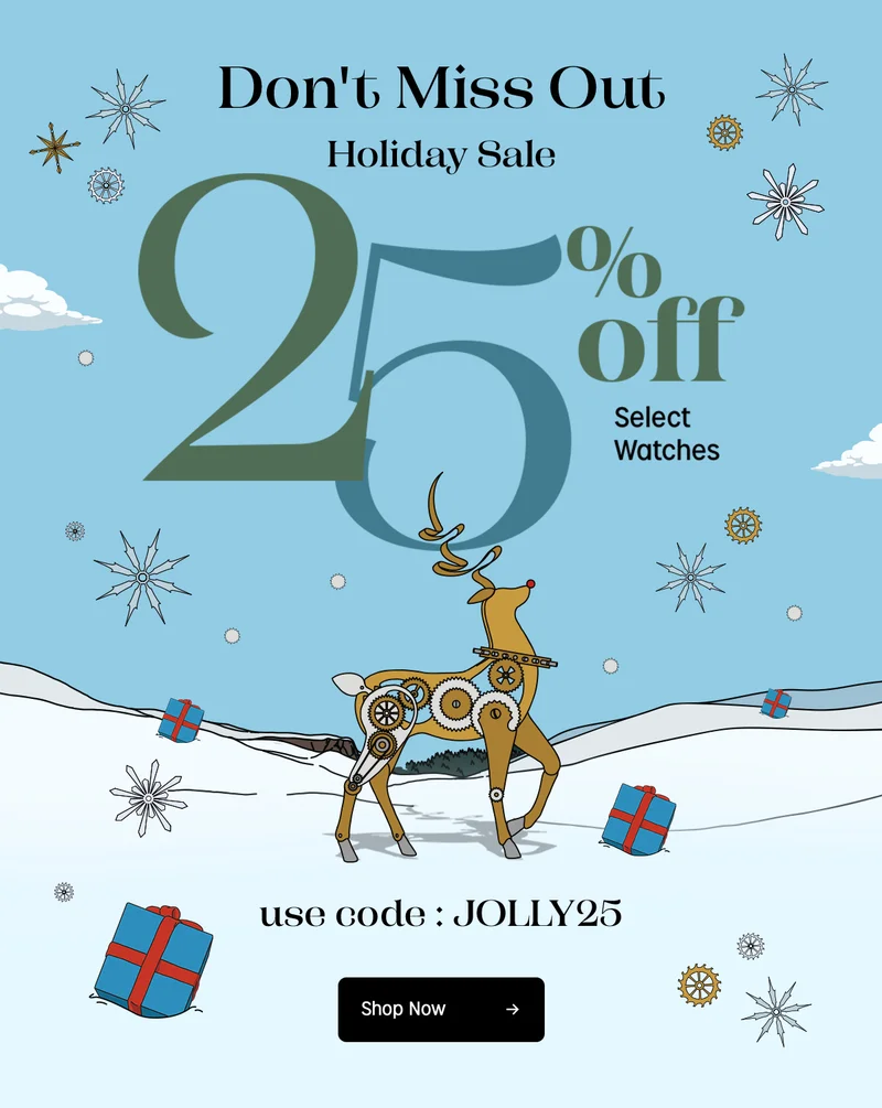 Shop Now (Use code: discount code) - Timex