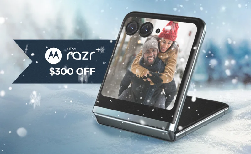 NEW razr+ $300 OFF
