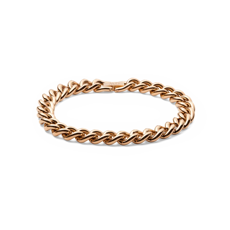 Image of Chunky Chain Bracelet Rose Gold