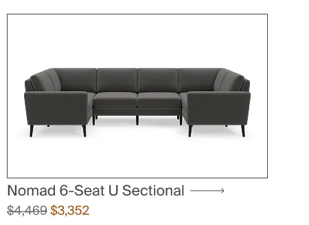 Nomad 6-Seat U Sectional