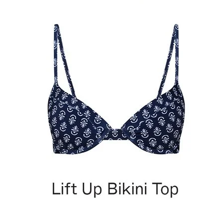 Lift Up Bikini Top