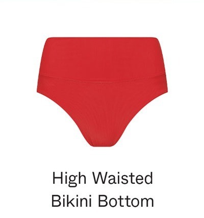 High Waisted Bikini Bottom